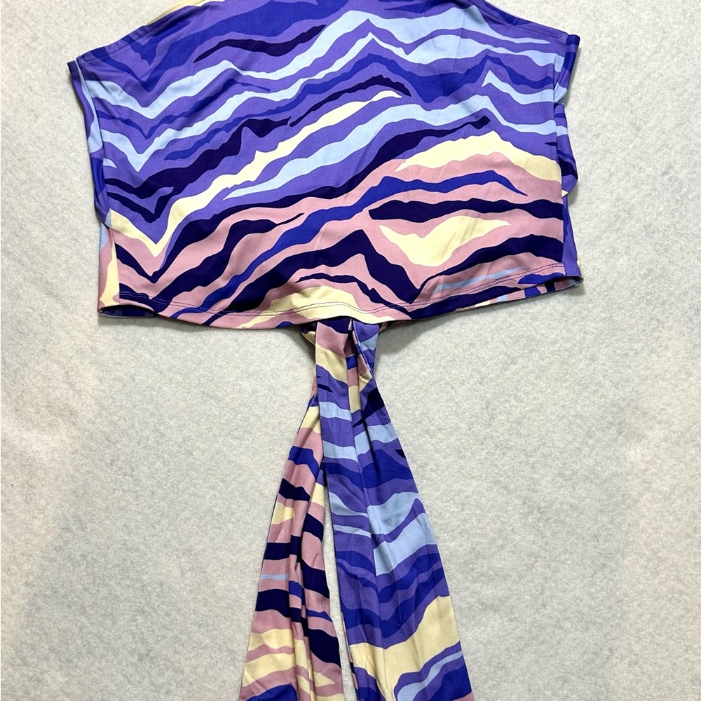 VENUS Multicolor Abstract Blouse